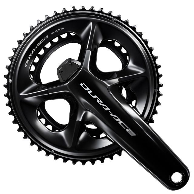 Dura-Ace Kurbel FC-9200-P mit Powermeter, schwarz / 172.5mm / 54x40 Z.
