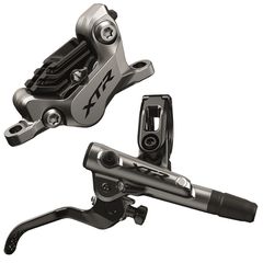 XTR M9120 4-Kolben Scheibenbremset / schwarz / hinten