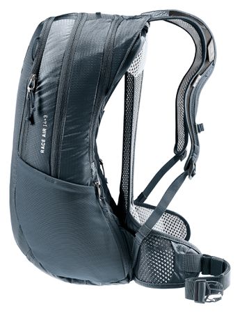 RACE AIR Rucksack mit Expansion / black / 14+3L