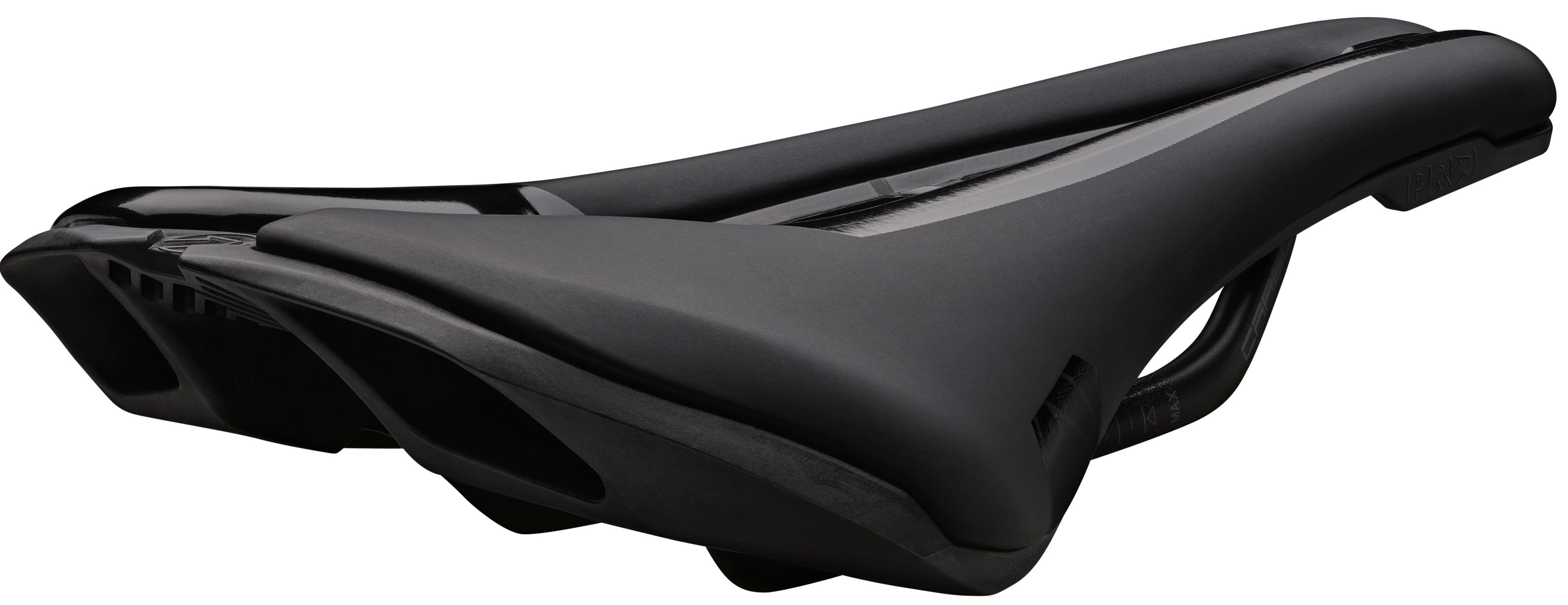 Sattel Stealth Curved Team / schwarz / 152 mm