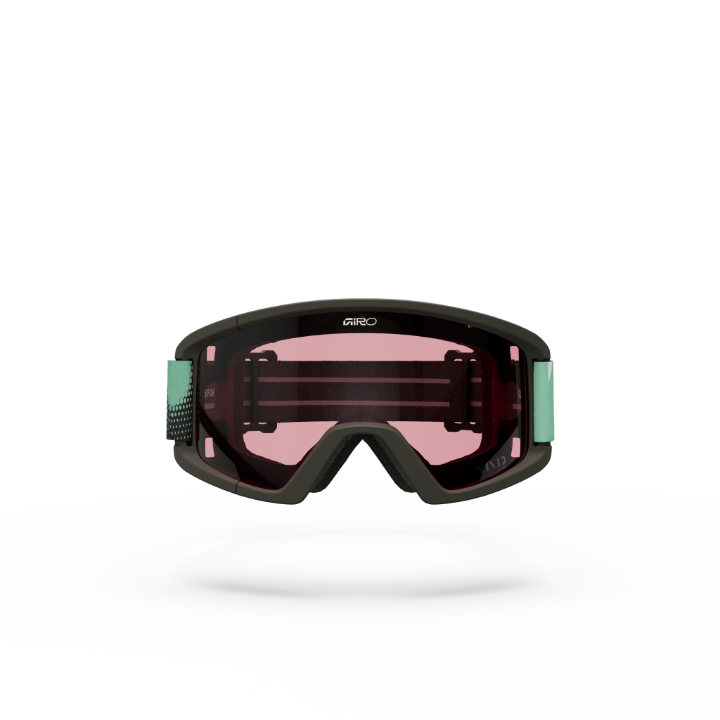 Tazz MTB Vivid Goggle / motion green,vivid trail+clear