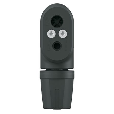 MULTI-VALVE MV Easy Pumpenkopf / schwarz