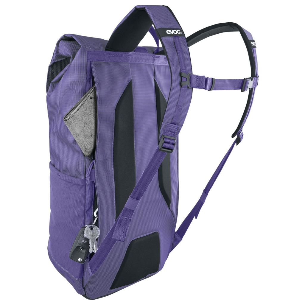 Duffle Backpack 16L / violet/black