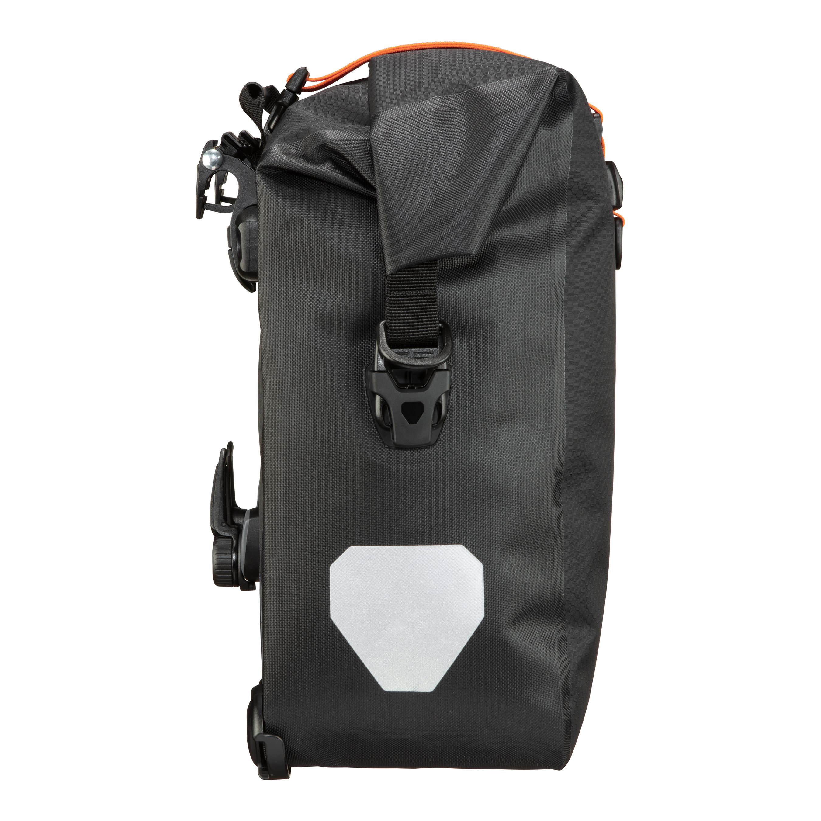 GRAVEL-PACK Taschen (Duo) / black matt / 2 x 14.5l