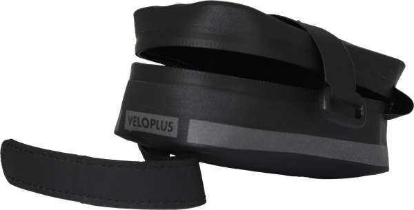 MIKRO H2O Satteltasche / schwarz reflektierend