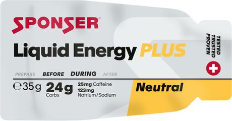 Liquid Energy PLUS, (40 x 35 g) Sachets / Neutral