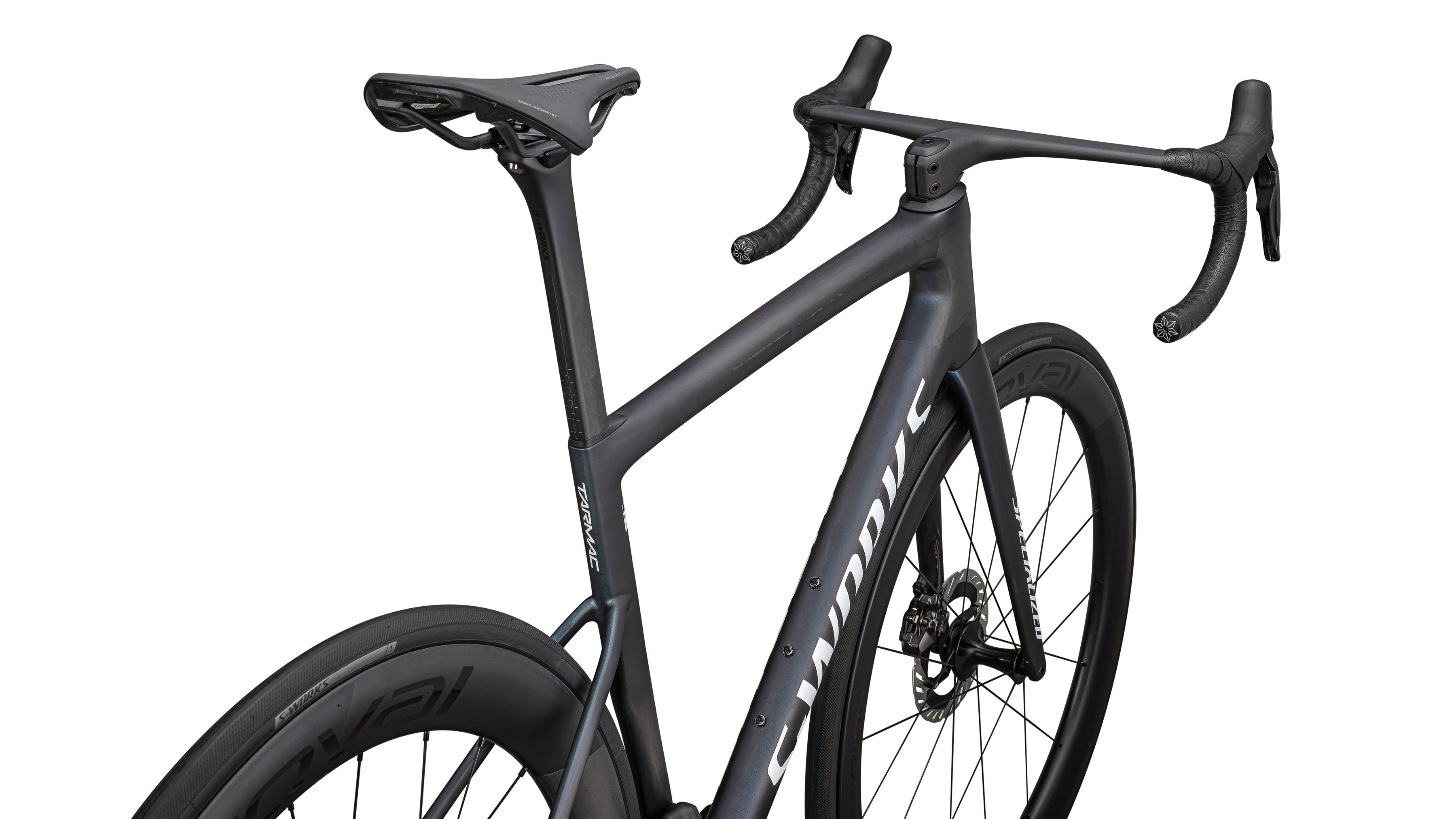 S-WORKS TARMAC SL8 Di2 Rennvelo / satin carbon viavi cynan blue viavi silver blue pe / 56 CM
