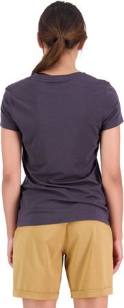 ICON Damen-Merino-Kurzarmshirt / shale / XL