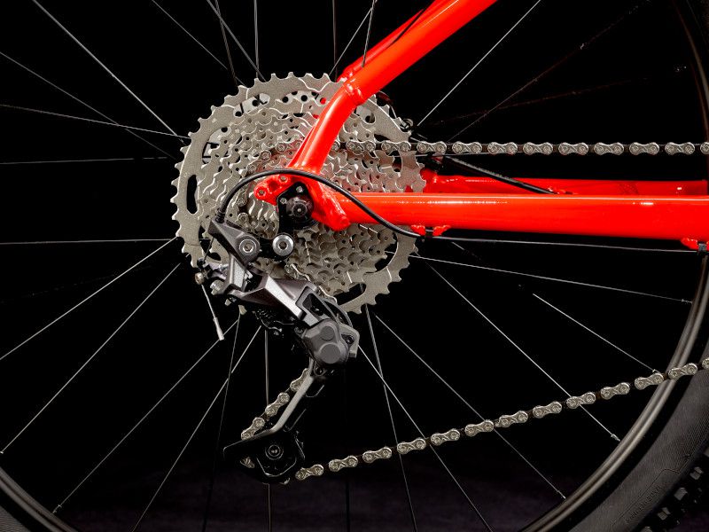 MARLIN 7 GEN 2 MTB Hardtail / marigold to radioactive red fade / XL