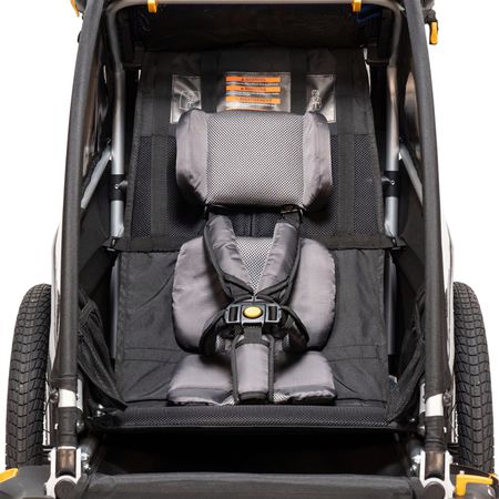 PREMIUM SEAT PADS für Kinderanhänger / schwarz
