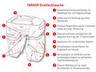TARASP Dreifachtasche (Trio) / braun