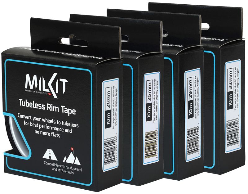 RIM TAPE MILKIT Tubeless Felgenband / 21 mm x 10m