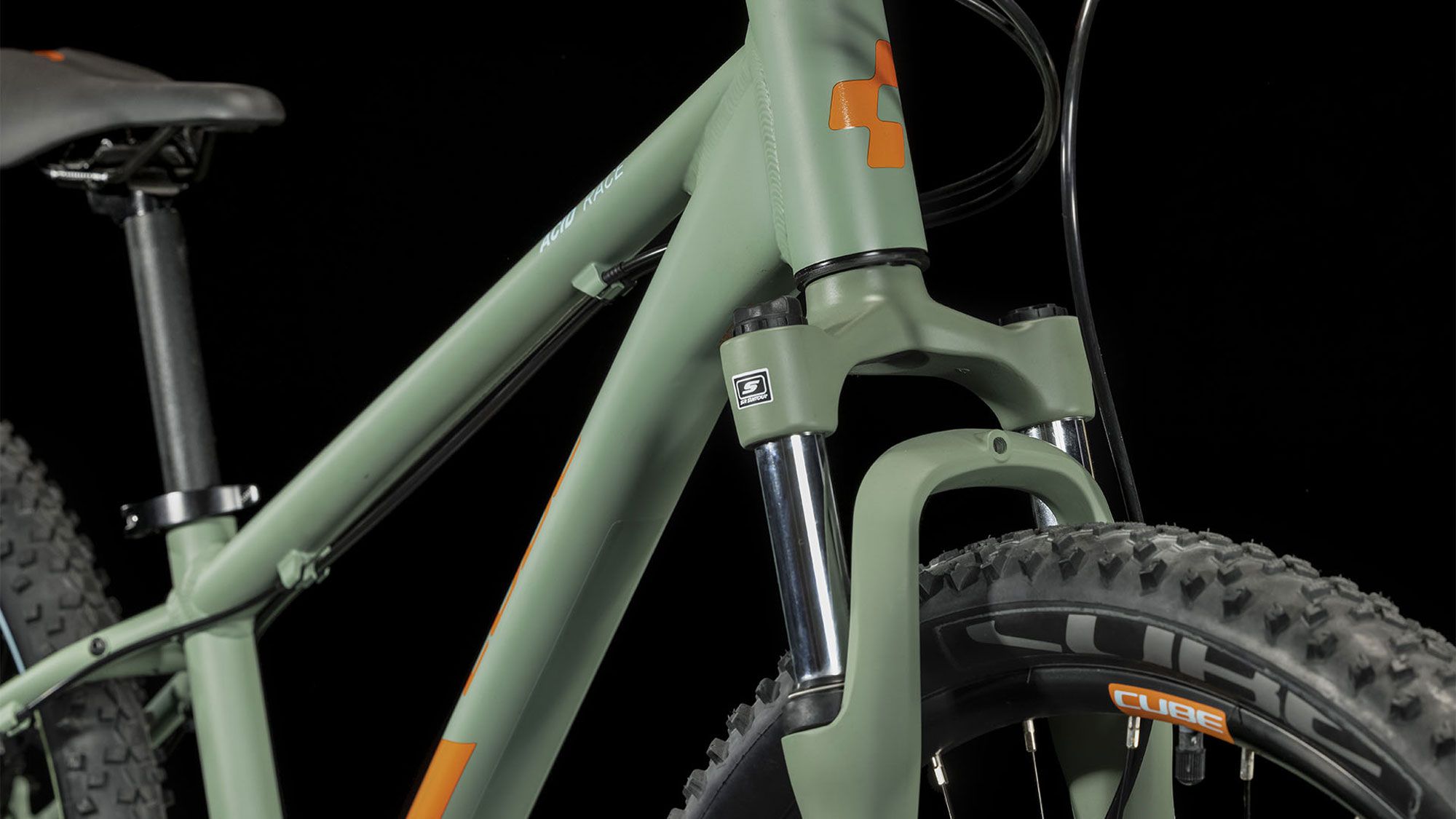 ACID 240 DISC Kinder- und Jugendvelo / green orange / 24 ZOLL