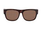 VELOVERVIEW Überbrille braun
