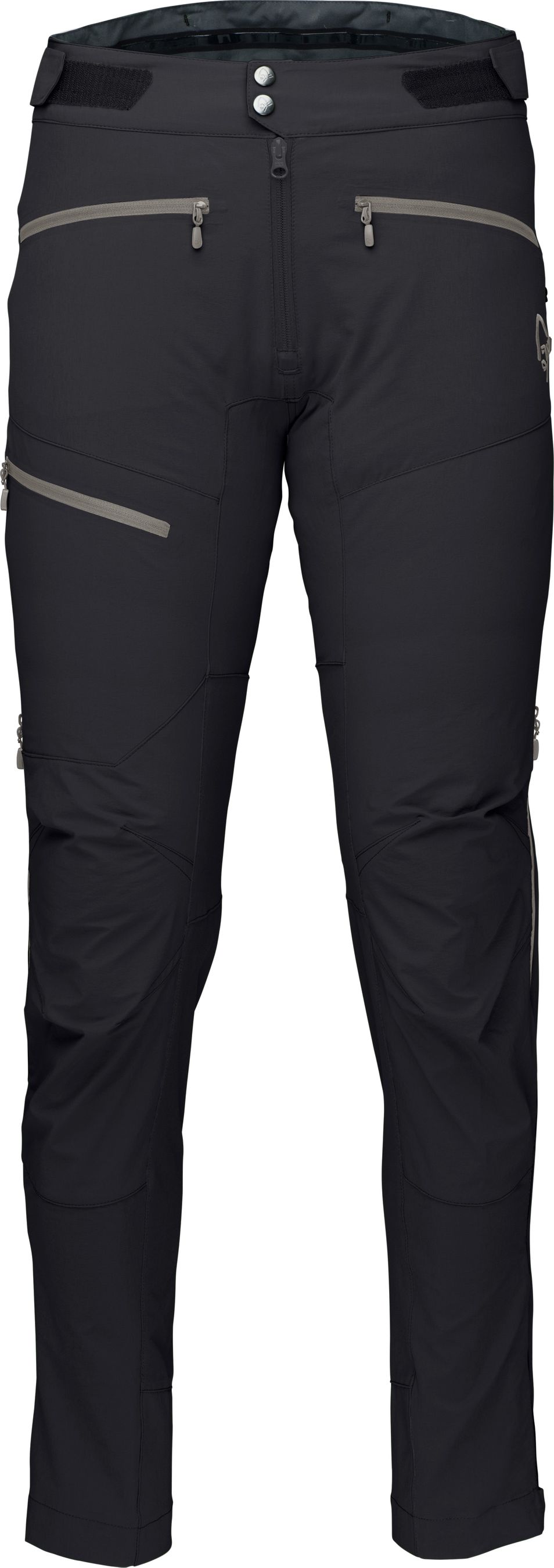 FJØRÅ FLEX 1 Herren-Bikehose lang / caviar / L
