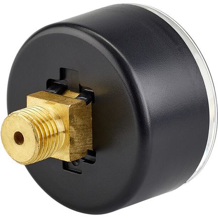 Manometer für Rennkompressor / schwarz