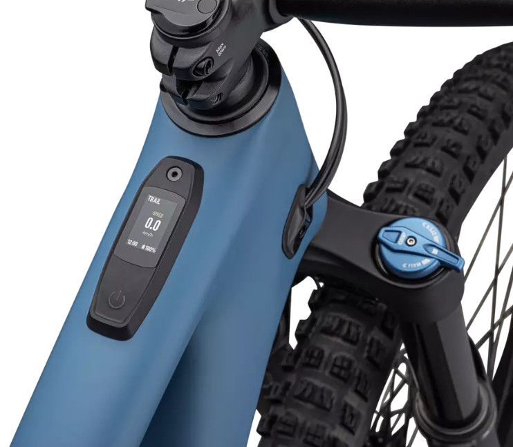 LEVO SL COMP CARBON GEN2 E-MTB Fully / satin mystic blue mystic blue metallic silver dust / S4