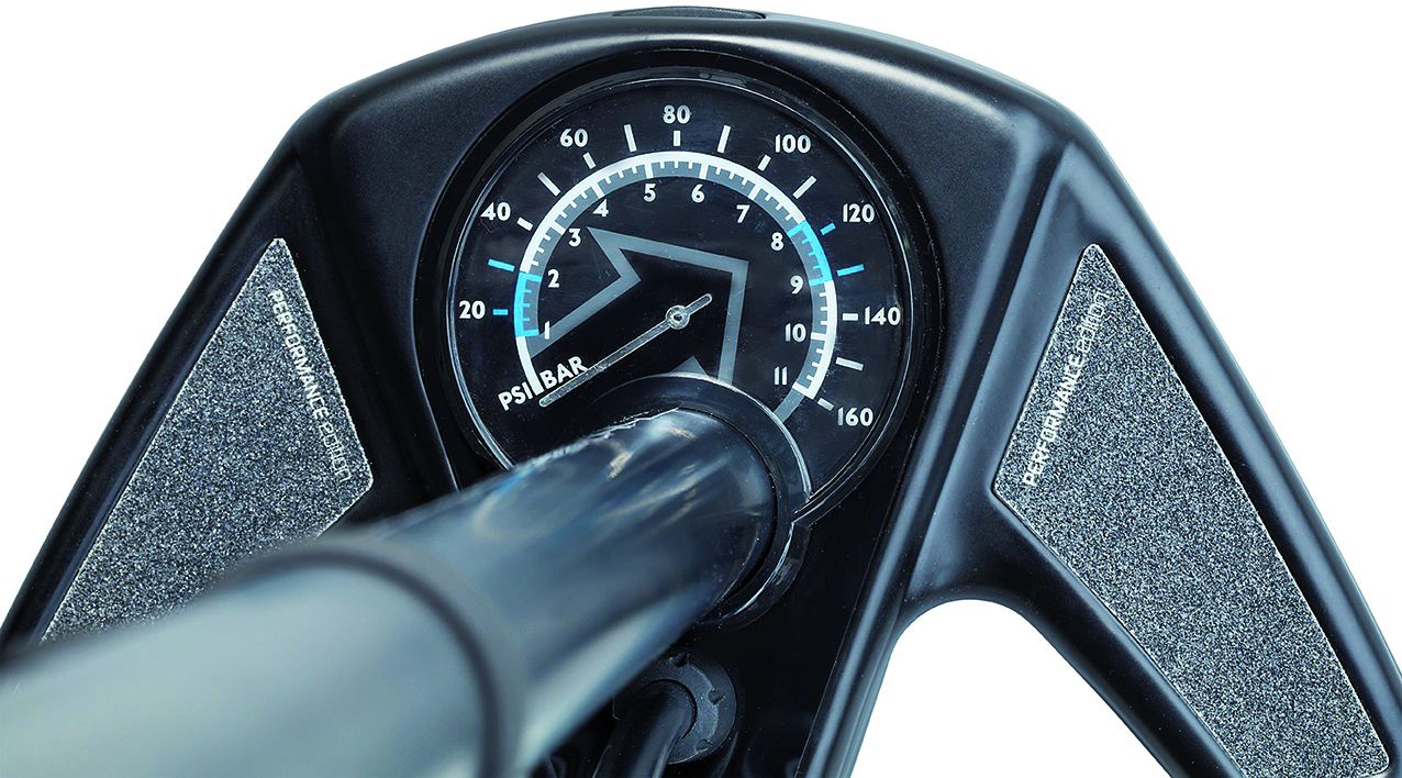 Standpumpe Performance / schwarz