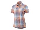 ARENDA Damen-Kurzarm-Bikebluse / insignia check / 36