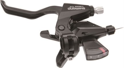 ALTUS M310 Brems- Schalthebel 3/8-Gang / schwarz / links 3-Gang