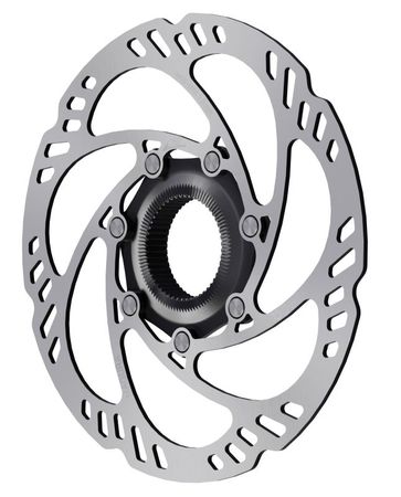 MDR-C Centerlock f. Steckachsen / silber / 160mm
