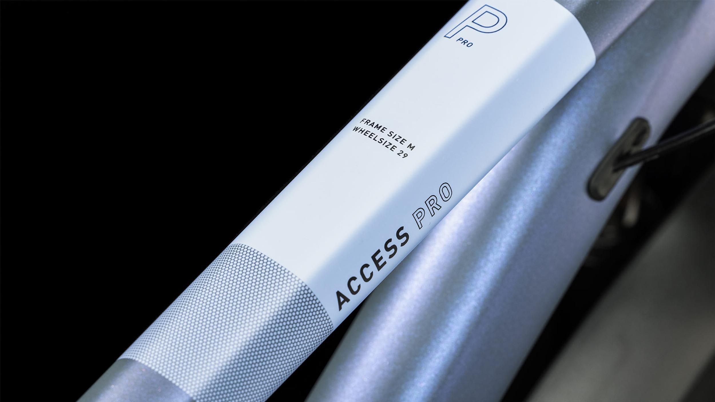 ACCESS WS PRO ALLROAD 2024 Jugendvelo / flareblue black / S