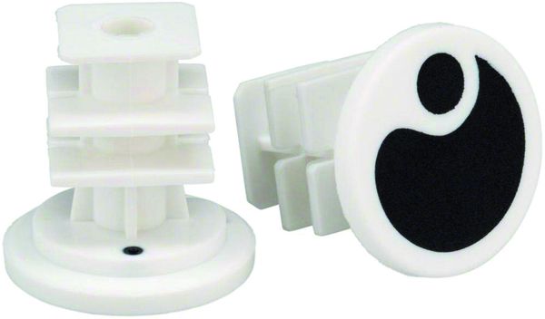 Griff Endzapfen GA2 / GA3 / Logo black