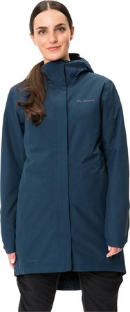 CYCLIST PADDED Damen-Regenparka / dark sea / 40