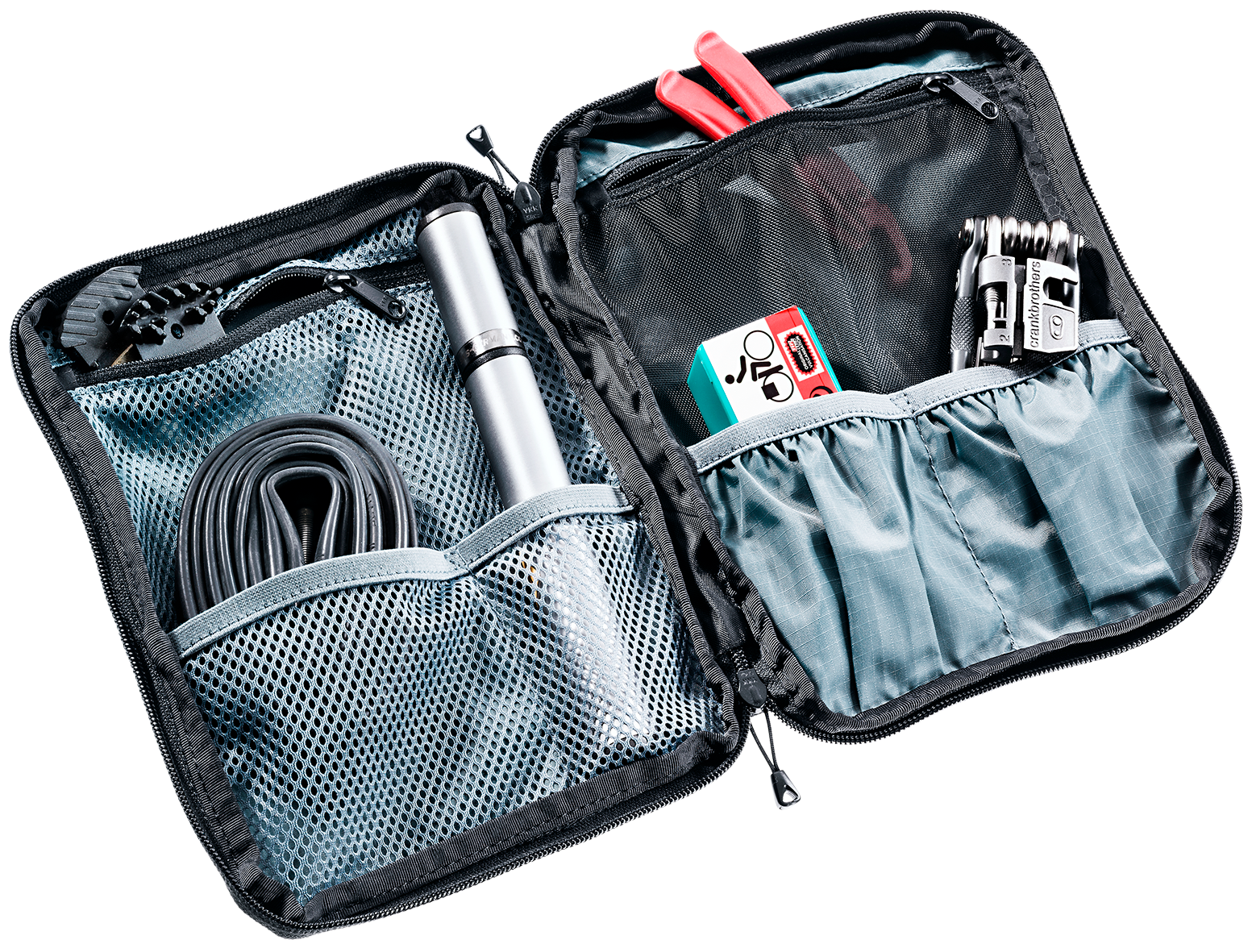 TOOL POCKET Werkzeugtasche, 23 x 19 x 2cm / schwarz grau