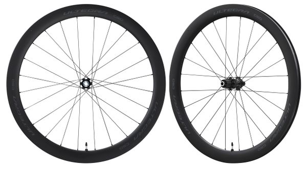 Road Radsatz Ultegra WH-R8170-C50 Tubless Disc / Schwarz / Laufradsatz, 12 mm/12 mm, 100mm/142mm, 11/12
