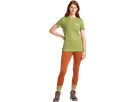TL ADVENTURE RIDE Damen-Merino-Kurzarmshirt / olive / S