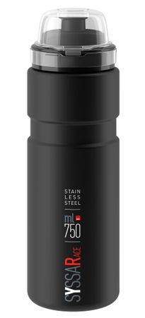 Bidon Syssa Race 750 ml / schwarz matt