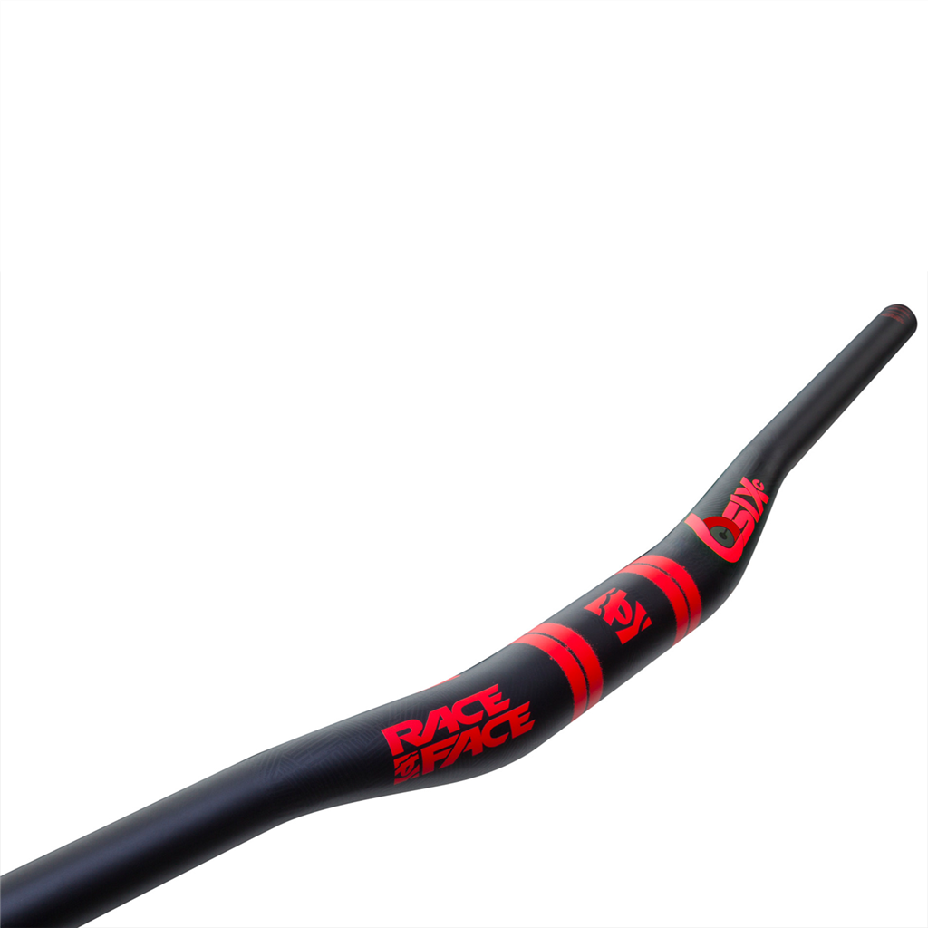 Sixc Carbon 35X820 20mm Riser Bar , carbon/red - Hauptansicht