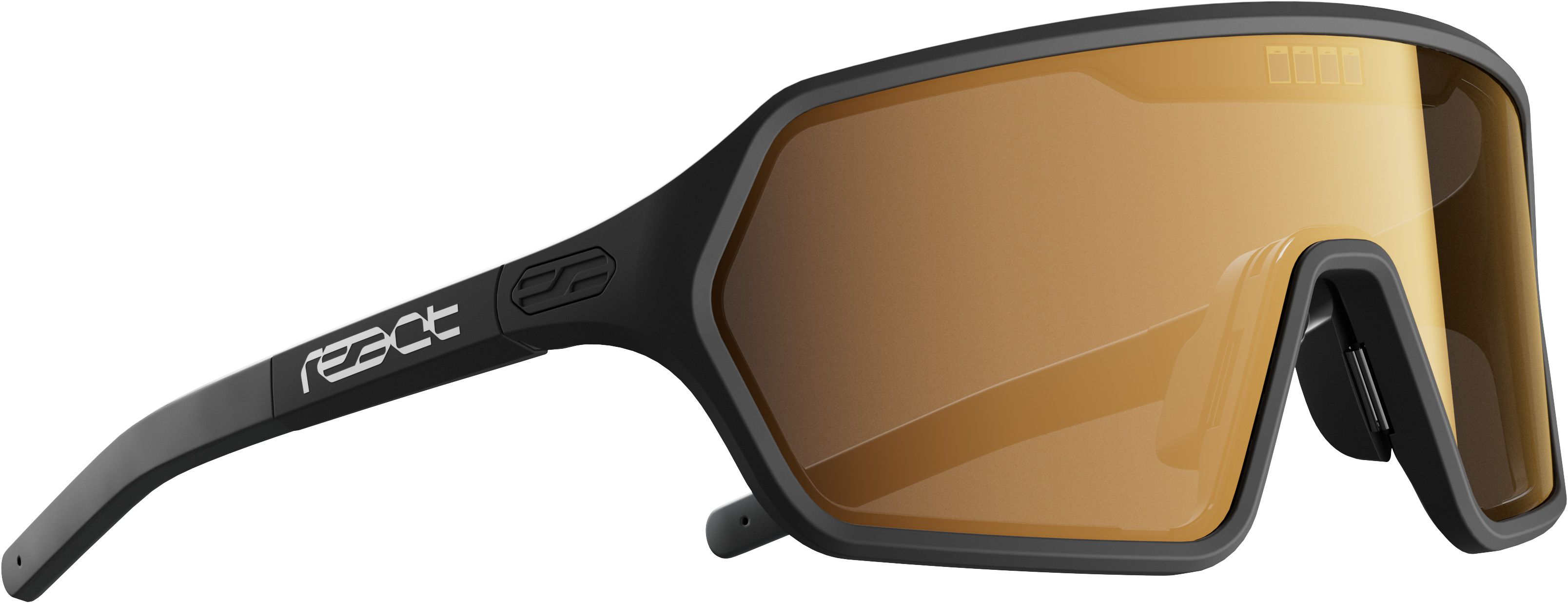 REV Sportbrille / ruby black / M