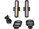 SICHTBAR MINI COMBO Positionslicht-Set / schwarz / 30 Lumen, USB-C