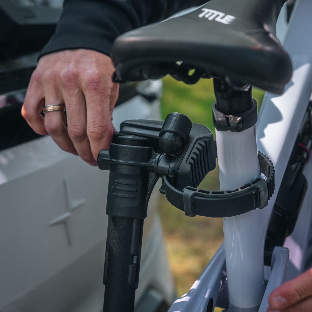 VELOLITE Veloträger / schwarz / für 1 Velo