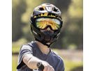RUPI Kinder-Vollvisierhelm / fading-neon matt / onesize (50-55cm)