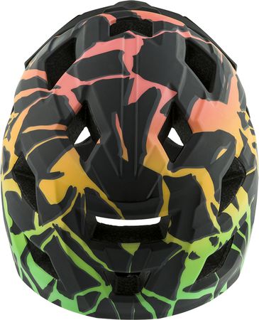 RUPI Kinder-Vollvisierhelm / fading-neon matt / onesize (50-55cm)