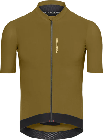 GRAVEL 2.0 Herren-Kurzarmtrikot / kaki / S