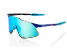 HYPERCRAFT Sonnenbrille mit multilayer und klarer Ersatzlinse / blau metallic