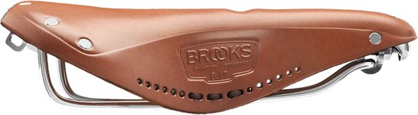 B17 CARVED Sattel / honey brown / 175mm