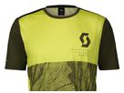 TRAIL VERTIC Herren-Kurzarmshirt / bitter yellow/fir green / S