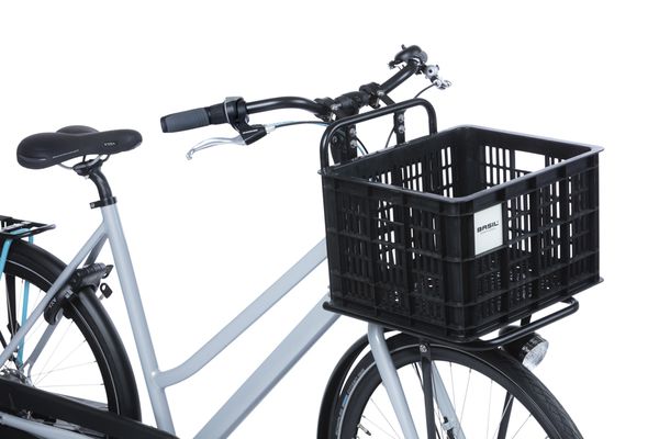 Fahrradkiste Crate / schwarz / 29.5 l, 44 cm, 33 cm, 25 cm