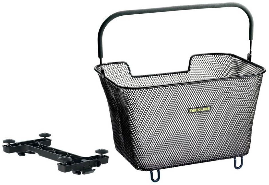 BASKIT SMALL Gepäckträgerkorb, Snapit 2.0 / schwarz