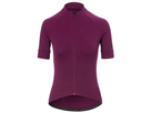 NEW ROAD Damen-Gravel-Kurzarmtrikot / fucshia heather / S