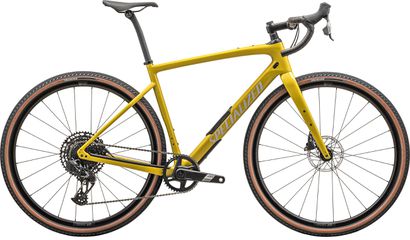 DIVERGE COMP CARBON Gravelbike / gloss metallic sulfur amber glow purple haze metal / 58 CM