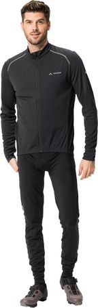 MATERA Herren-Langarmtrikot / black / S