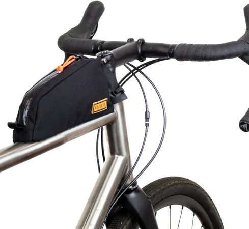 Bolt-On Top Tube Bag / schwarz / 25 x 13 x 3 cm, 0.8 l