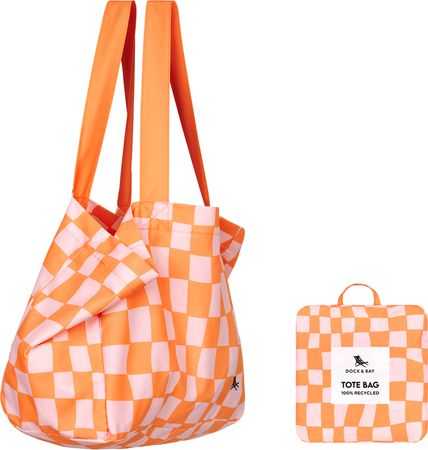 Foldable Bag Medium / groovy check