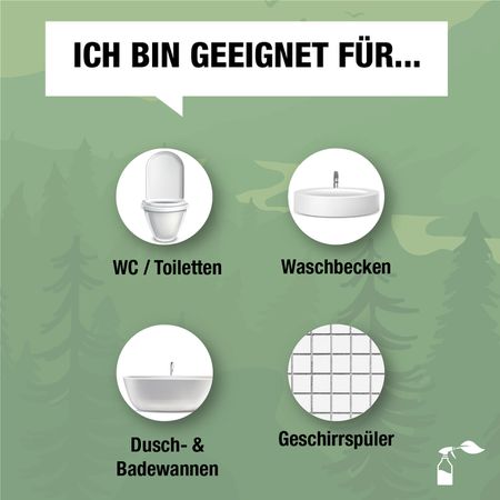 Bio-Chem Bad- und Sanitärreiniger / Spray, 750 ml